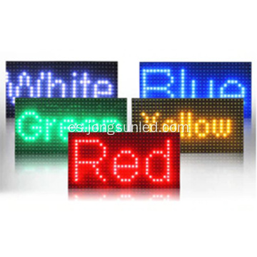 Pantalla LED de desplazamiento de un solo color de Shenzhen